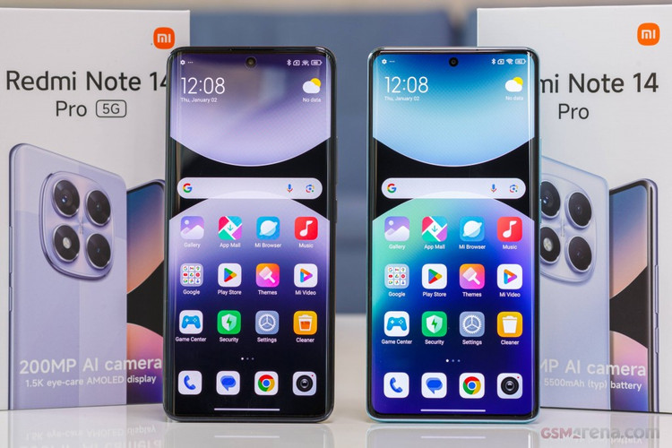 گوشی موبایل شیائومی مدل Redmi Note 14 Pro 5G ظرفیت 512 گیگابایت رم 12 گیگابایت